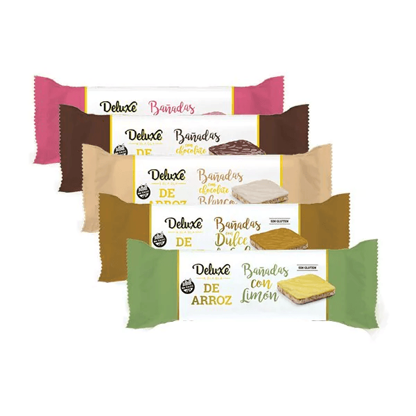 GALLETAS DE ARROZ DELUXE BAÑADAS