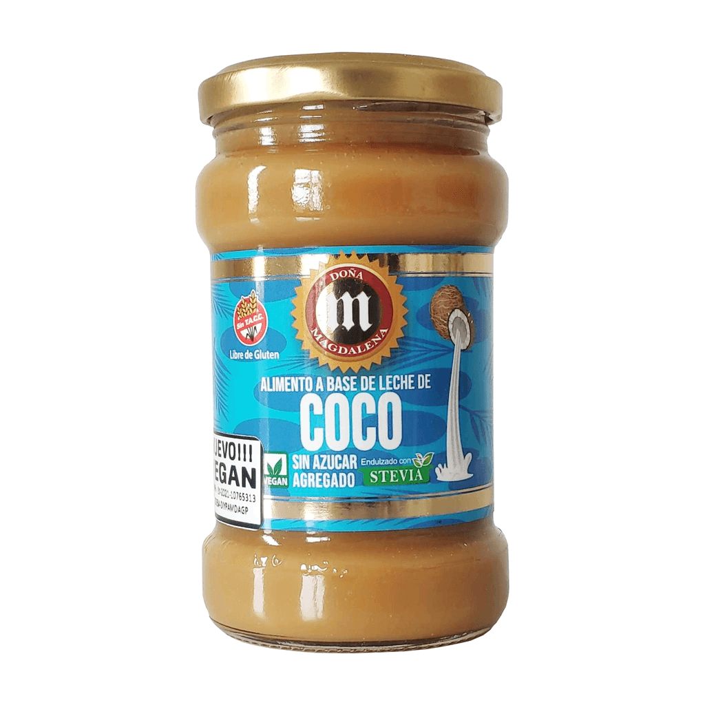 DULCE DE LECHE DOÑA MAGDALENA COCO VEGAN CON STEVIA