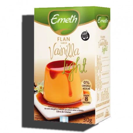 FLAN EMETH LIGHT SABOR VAINILLA