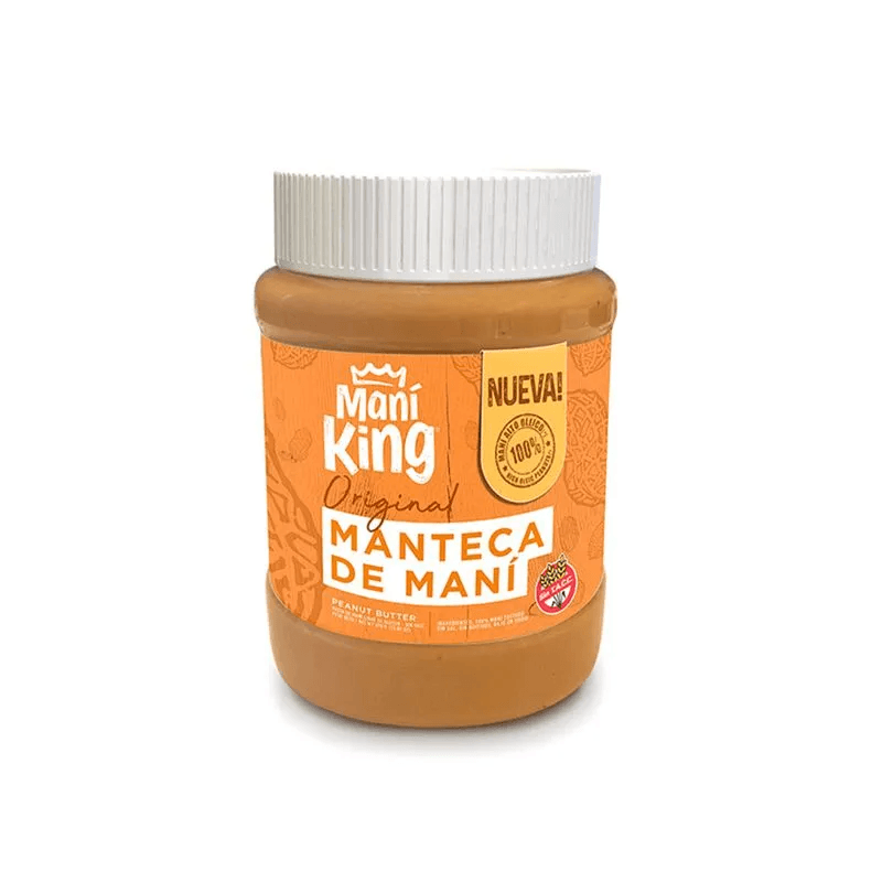 MANTEQUILLA DE MANI ORIGINAL MANI KING 350 G