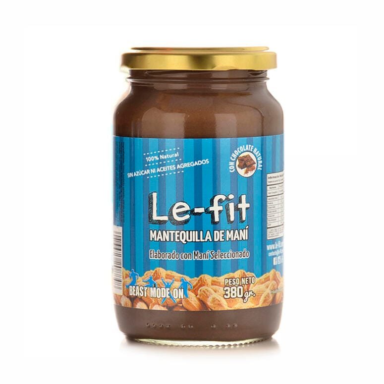 MANTEQUILLA MANI LE FIT CACAO 360G