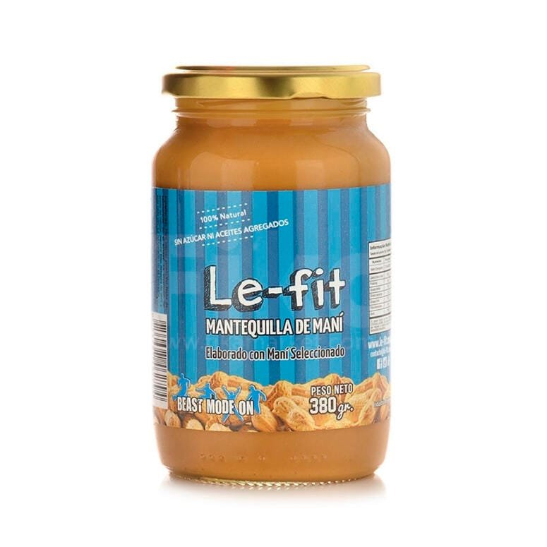 MANTEQUILLA DE MANI LE FIT CLASICA