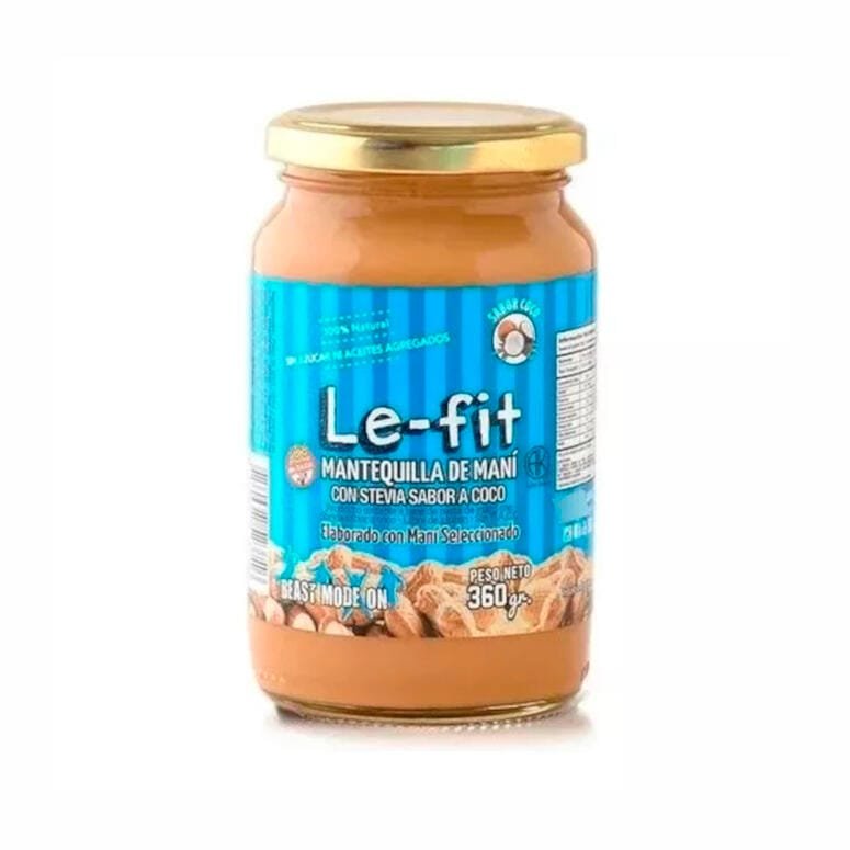 MANTEQUILLA DE MANI LE FIT COCO 380G