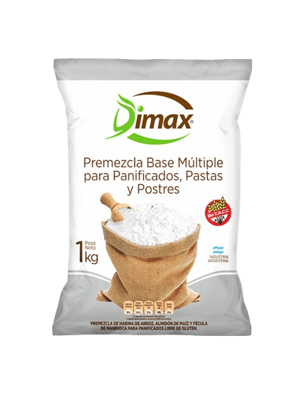 PREMEZCLA DIMAX BASE MULTIPLE PANIFICADOS, PASTAS Y POSTRES