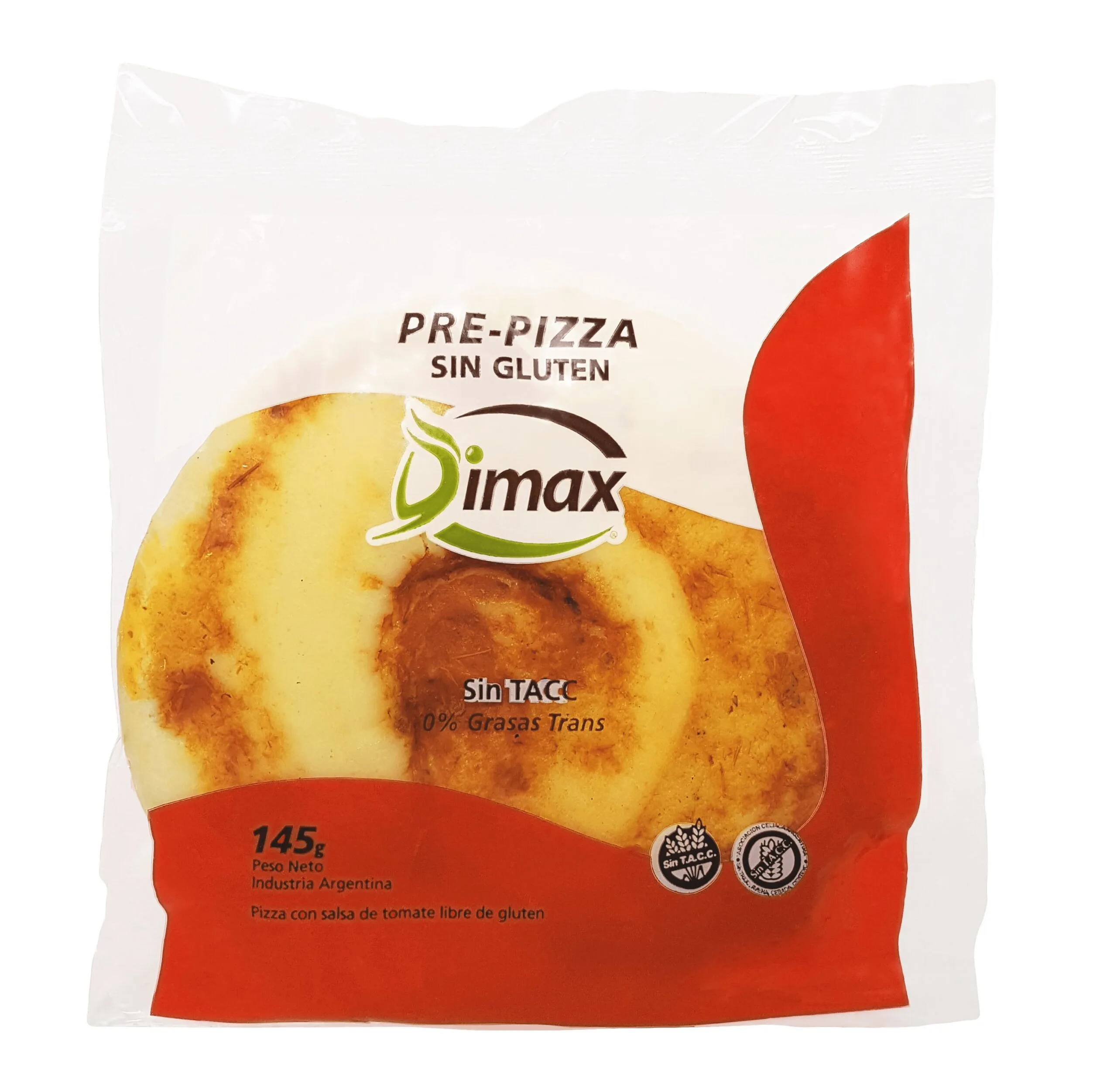 PRE PIZZA DIMAX SIN TACC 145 G