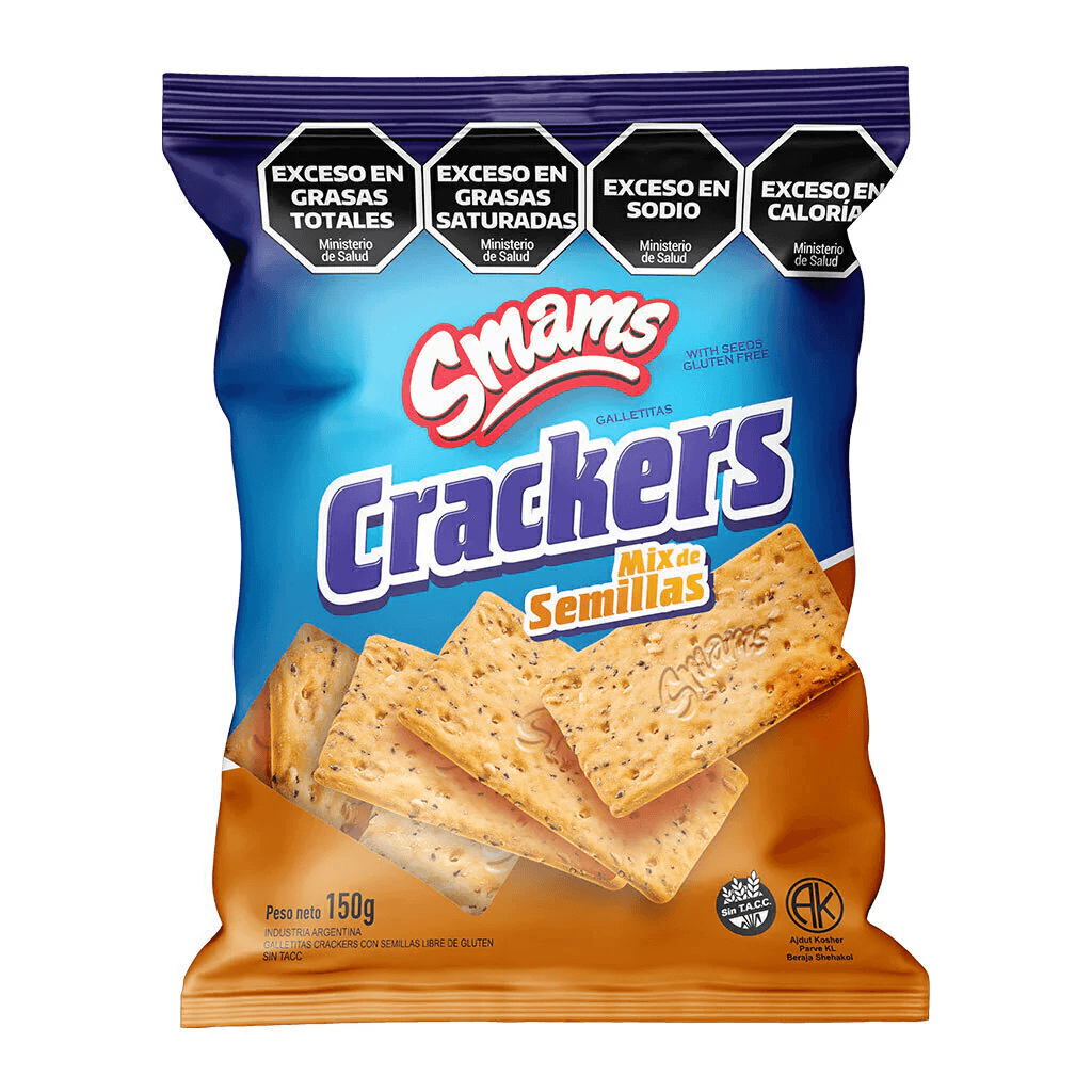 CRACKERS SMAMS MIX SEMILLAS