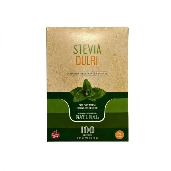 STEVIA DULRI 100 SOBRES