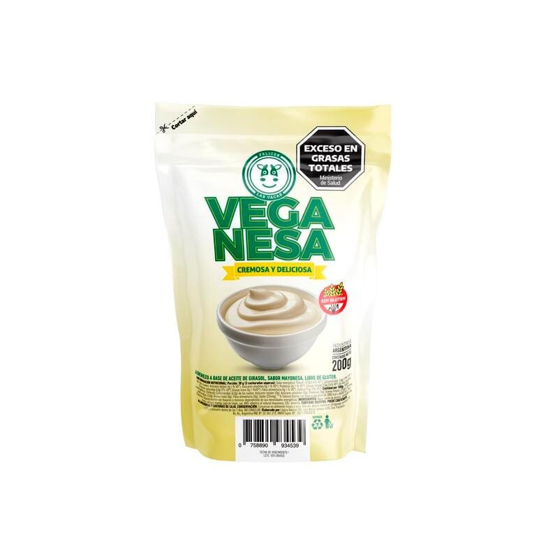 VEGANESA FELICES LAS VACAS 200 G