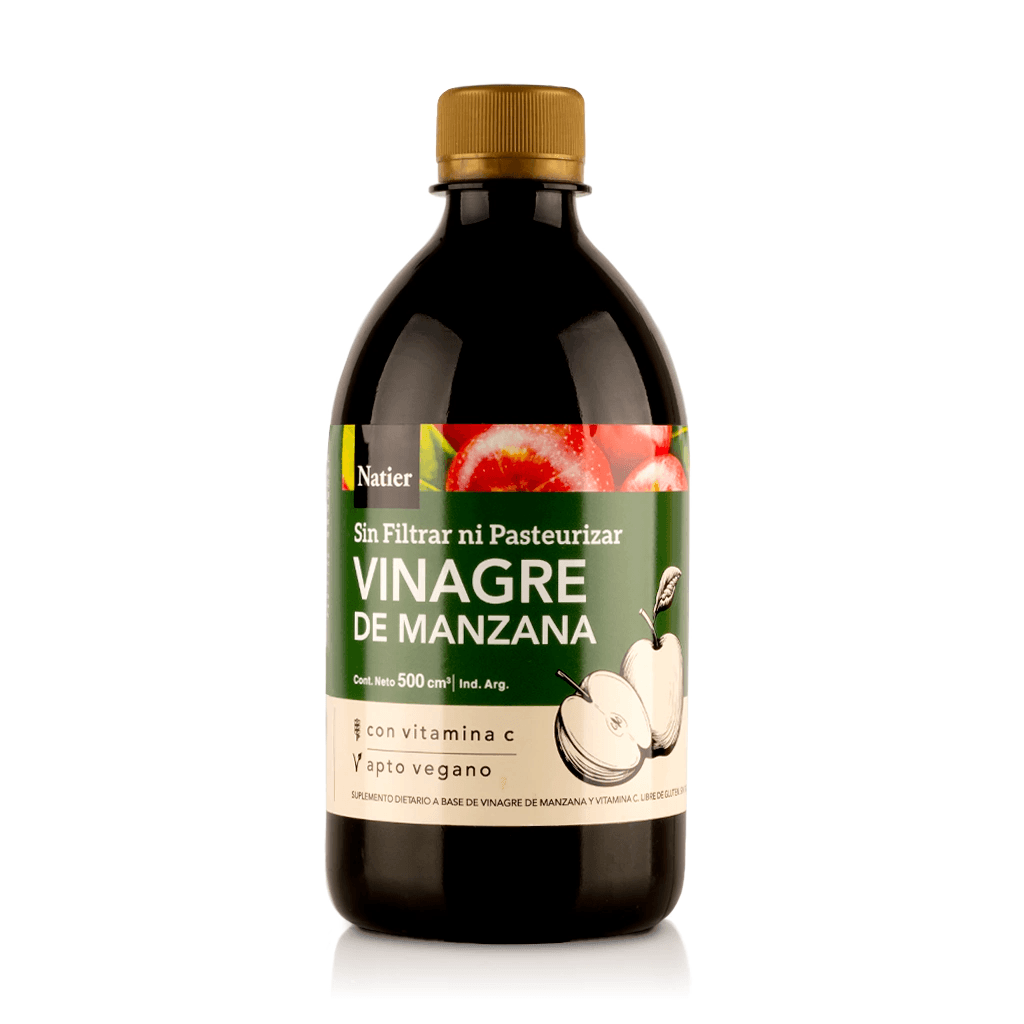VINAGRE DE MANZANA NATIER CON VIT C X 500 ML
