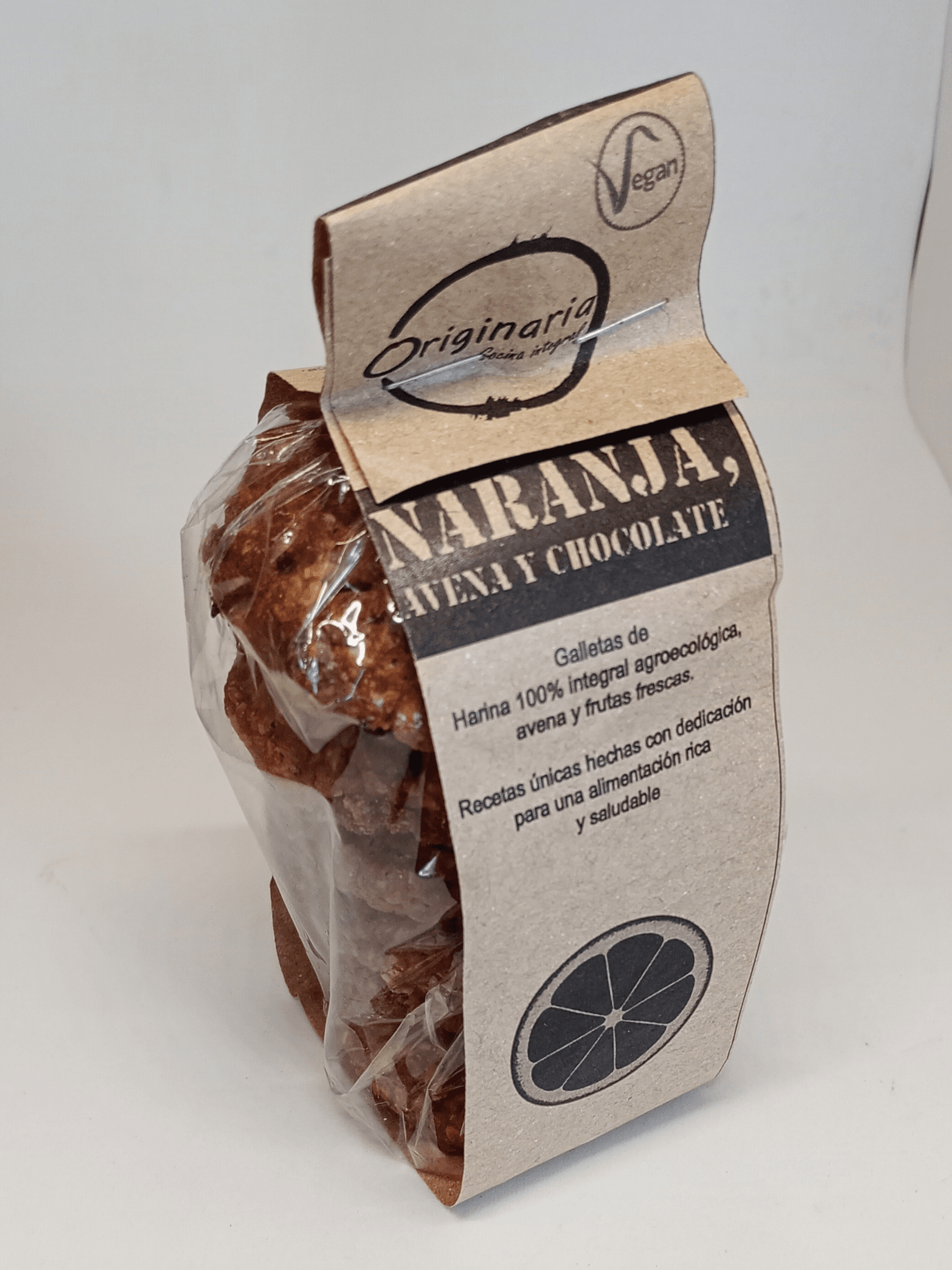 GALLETAS INTEGRALES ORIGINARIA AVENA FRUTAS Y HARINA 100% INTEGRAL