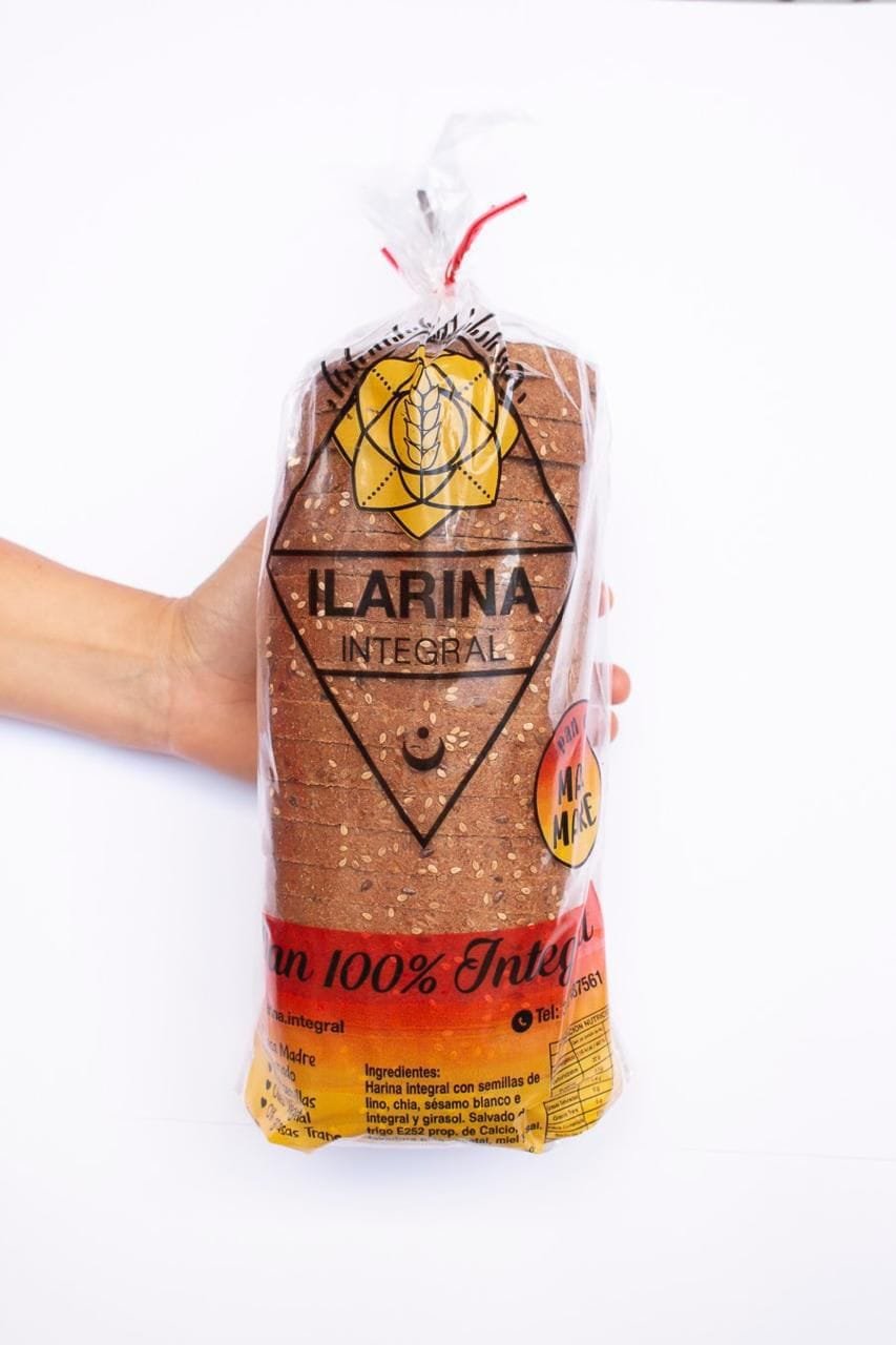 PAN ILARINA 100% INTEGRAL CON MASA MADRE
