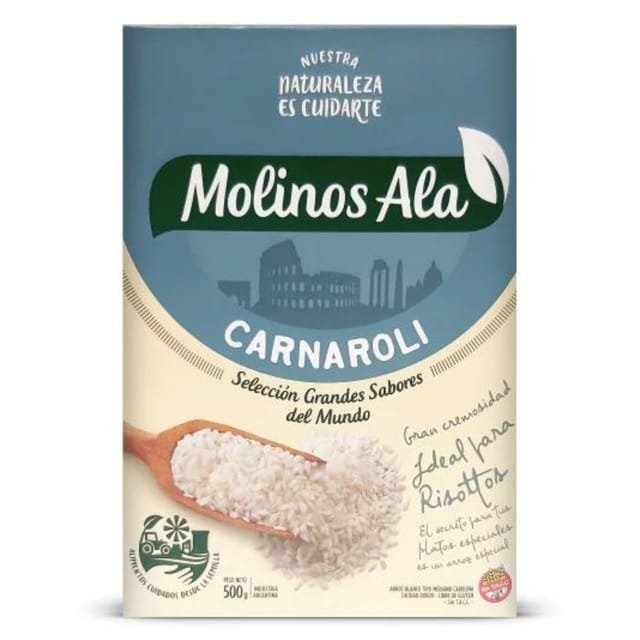 ARROZ MOLINO ALA CARNAROLI 500GRS