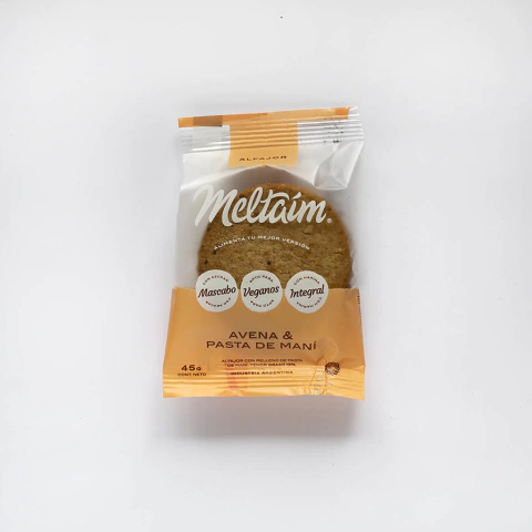 ALFAJOR MELTAIM AVENA Y PASTA DE MANI 45 G
