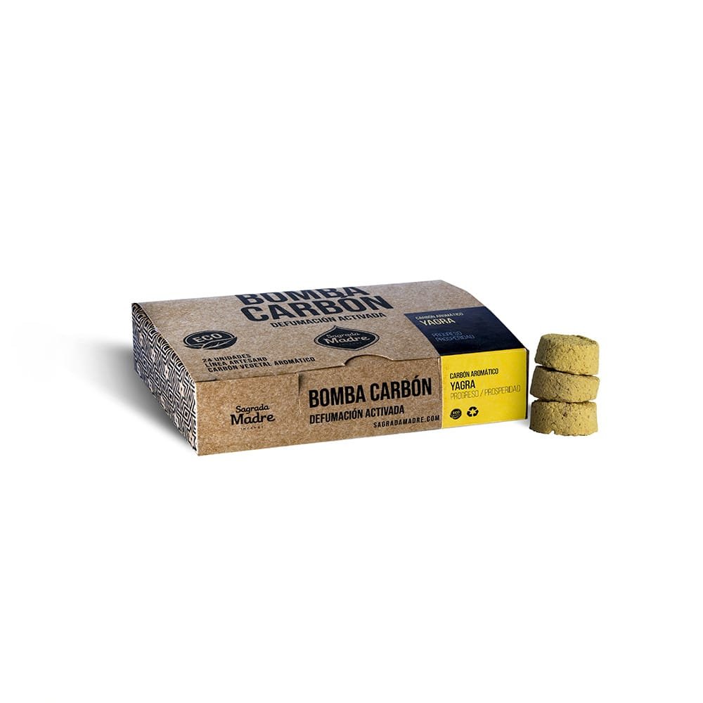 BOMBA CARBON SAGRADA MADRE X 24 YAGRA