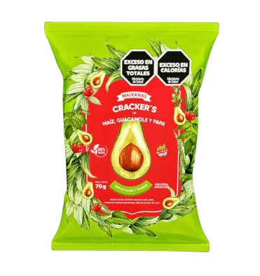 CRACKERS MAIXANAS GUACAMOLE