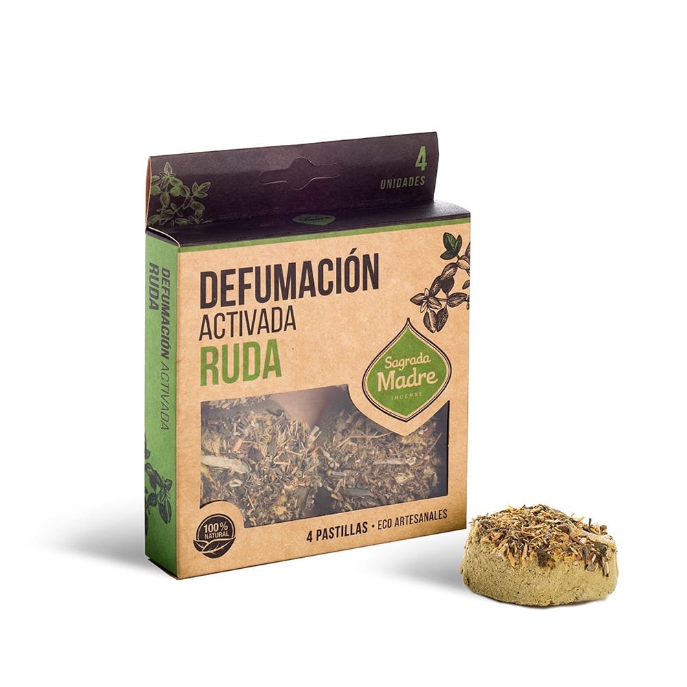 DEFUMACION ACTIVA RUDA X 4 PASTILLAS SAGRADA MADRE