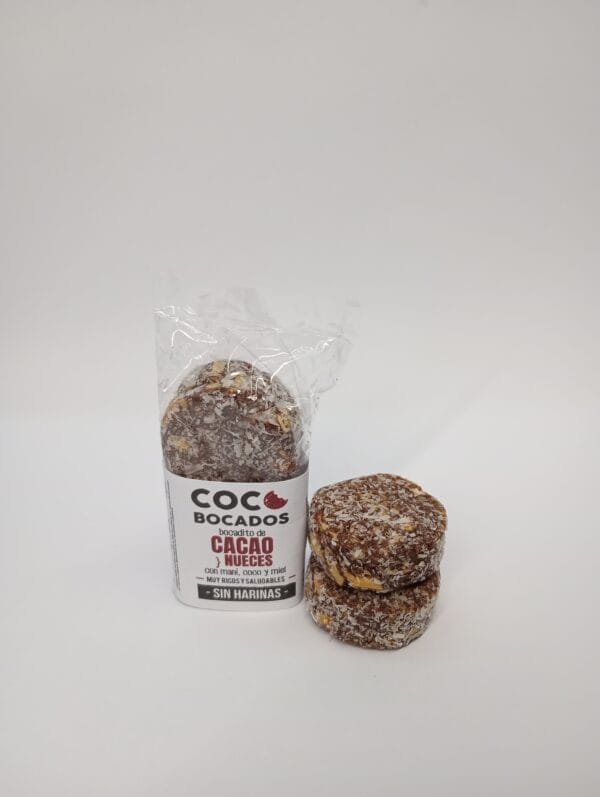 COCOBOCADOS CACAO Y NUECES 2 UNIDADES