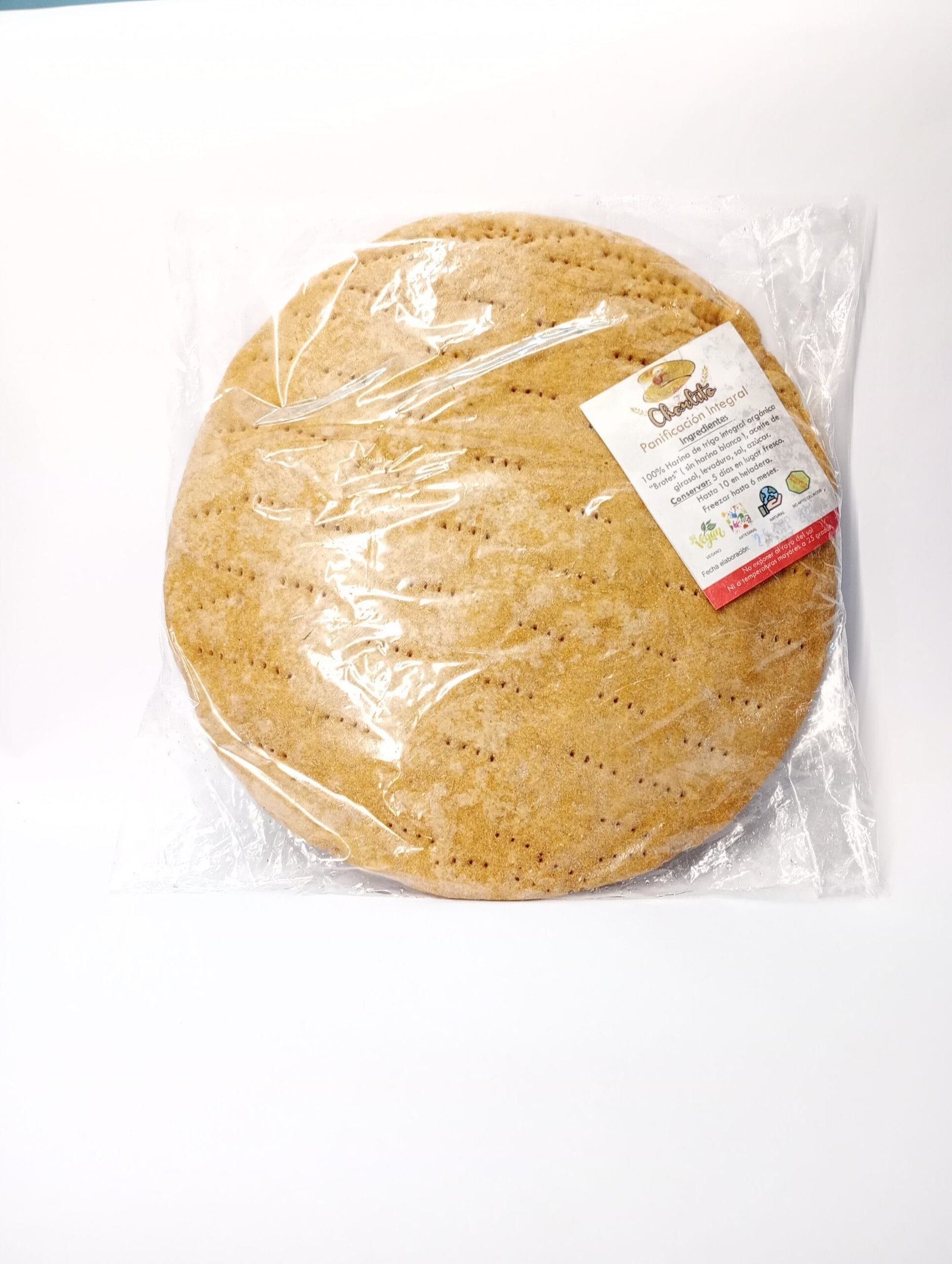 PREPIZZA CHARLITO 100% INTEGRAL AGROECOLOGICO