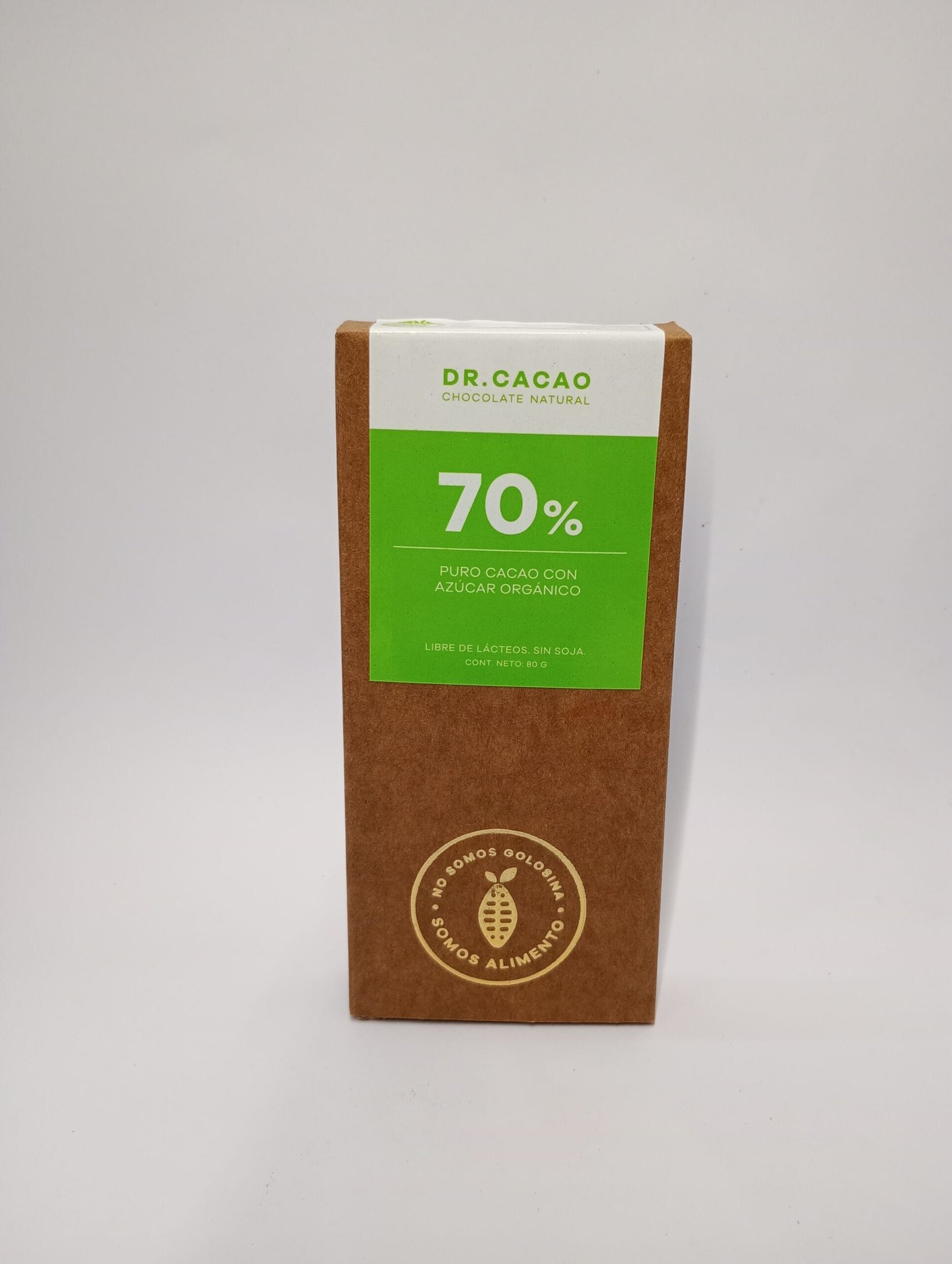 CHOCOLATE DR CACAO 70% C/ AZUCAR ORGANICA