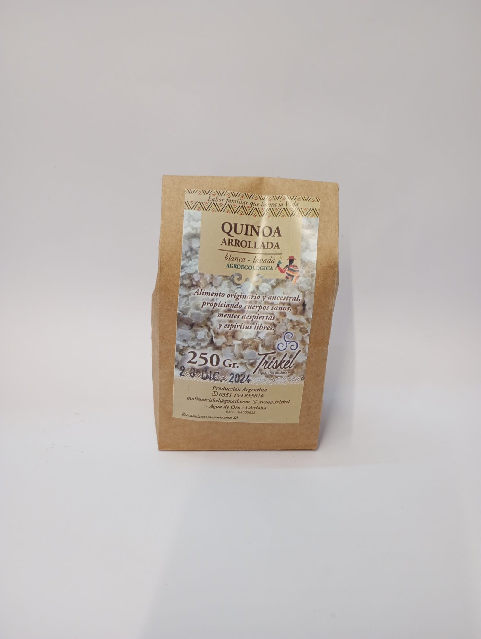 QUINOA ARROLLADA TRISKEL X 250 G