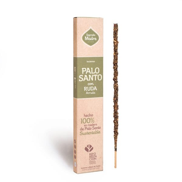 SAHUMERIO SAGRADA MADRE PALO SANTO CON RUDA