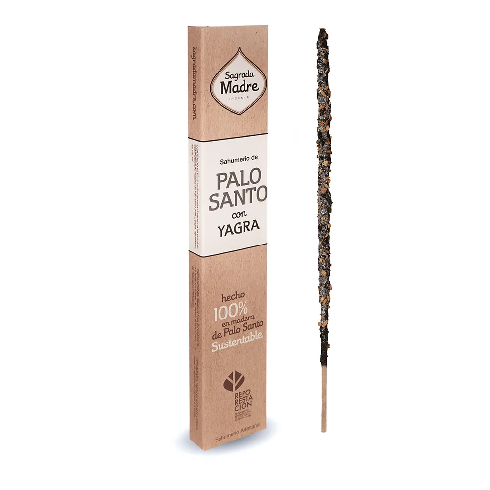 SAHUMERIO SAGRADA MADRE PALO SANTO CON YAGRA