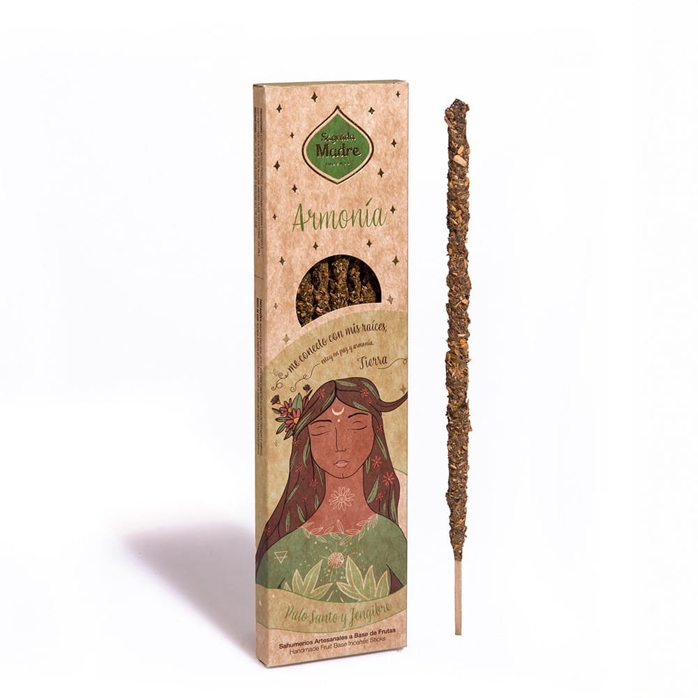 SAHUMERIO SAGRADA MADRE 5 ELEMENTOS TIERRA ARMONIA