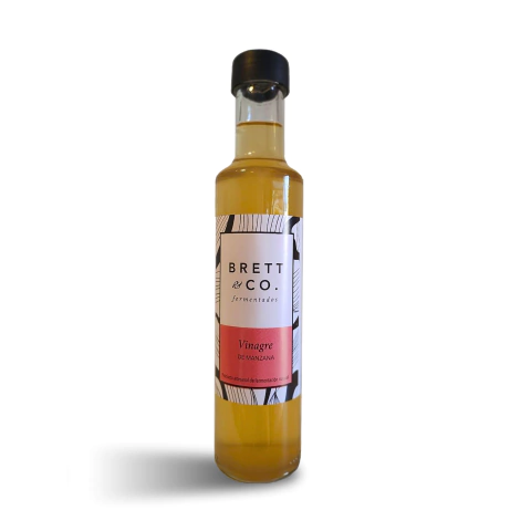 VINAGRE DE SIDRA DE MANZANA 250 ML BRETT & CO