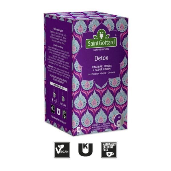 TE EN SAQUITOS SAINT GOTTARD LINEA BIENESTAR DETOX