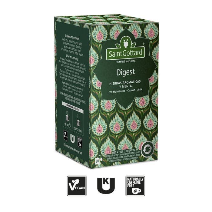 TE EN SAQUITOS SAINT GOTTARD LINEA BIENESTAR DIGEST