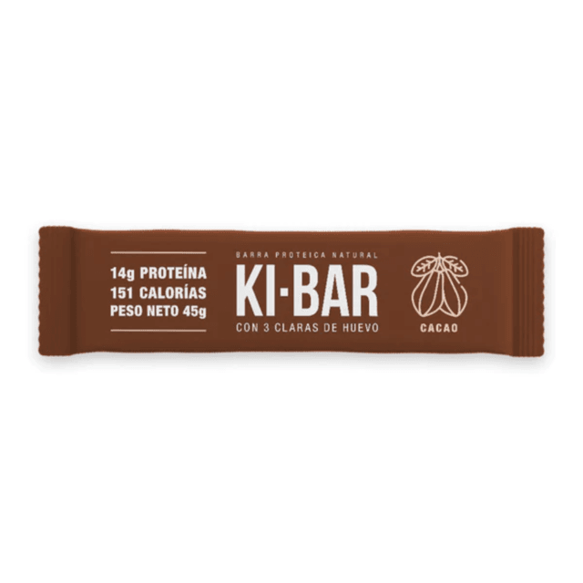BARRA PROTEICA KI BAR CACAO 40 G