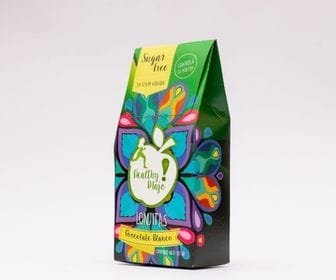 CHOCOLATE HEALTHY MAJO BLANCO S/AZUCAR LONJITAS 100GR