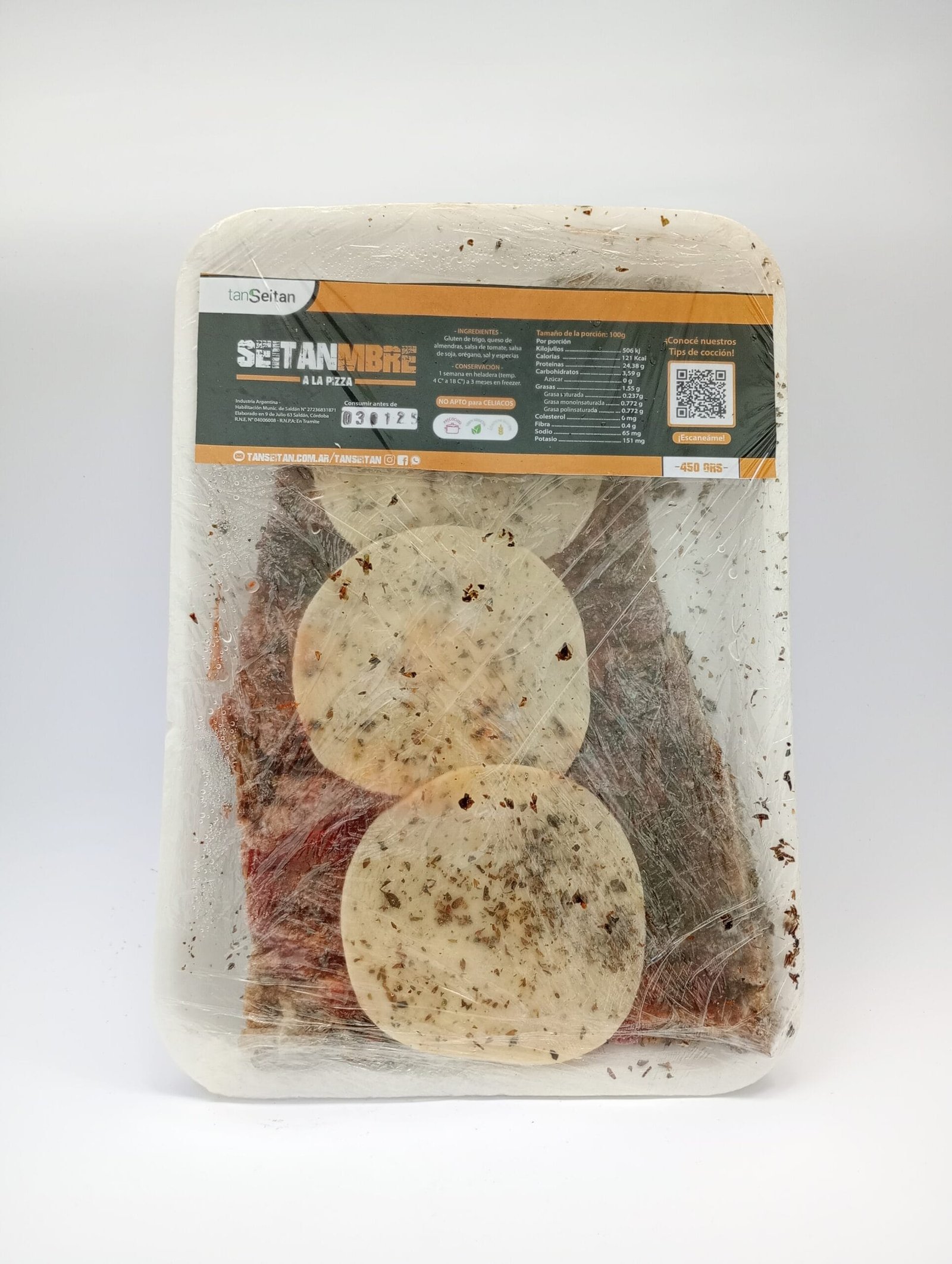 MATAMBRE TAN SEITAN A LA PIZZA