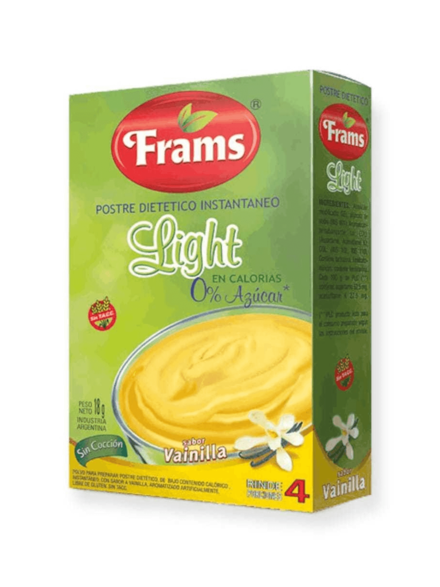 POSTRE FRAMS LIGHT SABOR VAINILLA