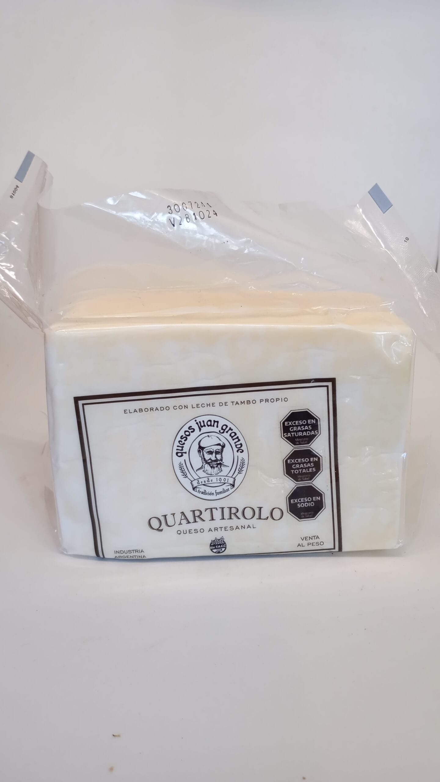 QUESO QUARTIROLO JUAN GRANDE