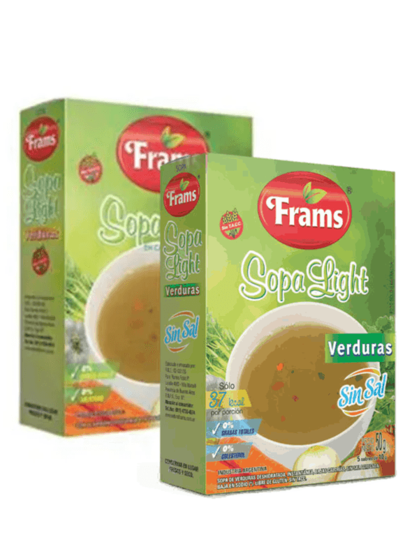 SOPA DE VERDURAS LIGHT FRAMS