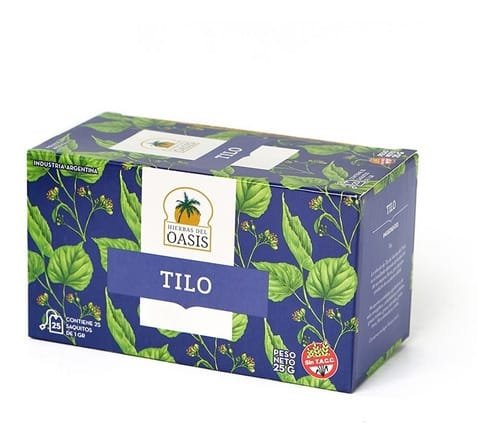 TE EN SAQUITOS HIERBAS DEL OASIS TILO