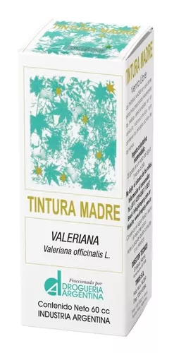 TINTURA MADRE DROGUERIA ARGENTINA VALERIANA