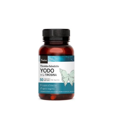 YODO + L TIRSOSINA NATIER X 50 CAPSULAS