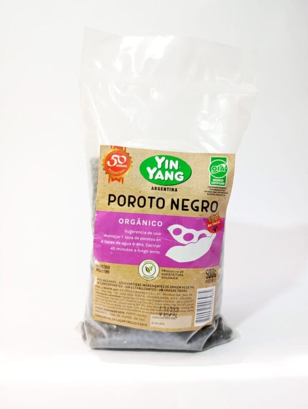 POROTO NEGRO YIN YANG ORGANICO 500G