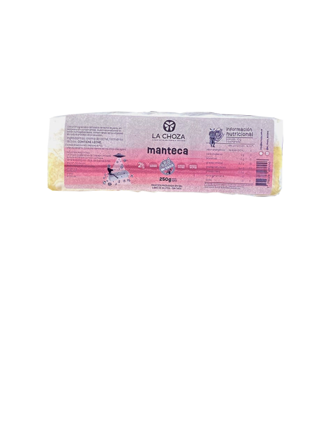 MANTECA FRACCIONADA X 250 G LA CHOZA