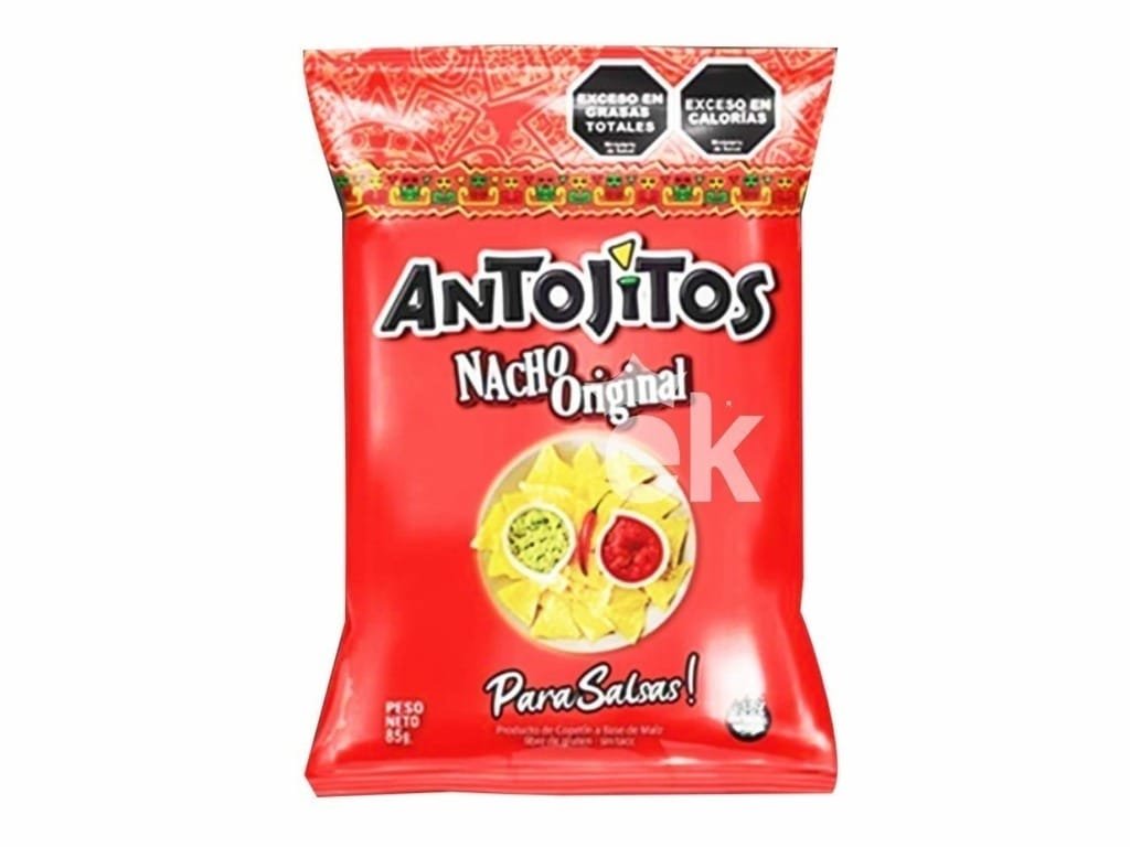 NACHOS ANTOJITOS ORIGINAL X 85 G