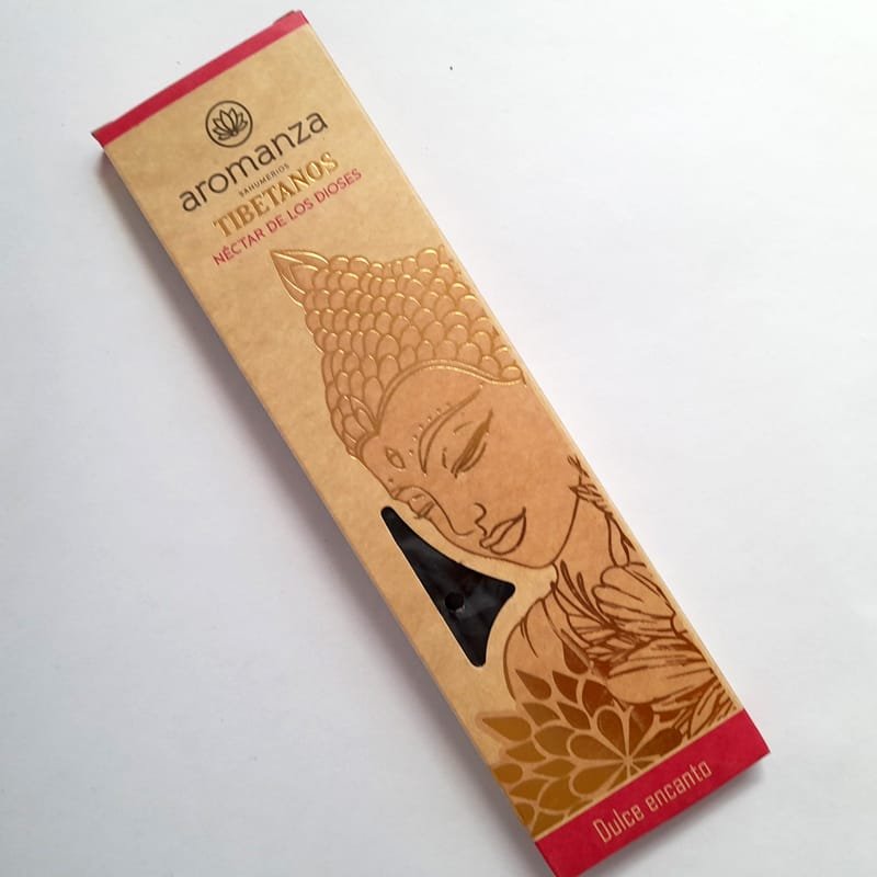 SAHUMERIO TIBETANO AROMANZA DULCE ENCANTO CONEXION DIVINA (NECTAR DE LOS DIOSES)