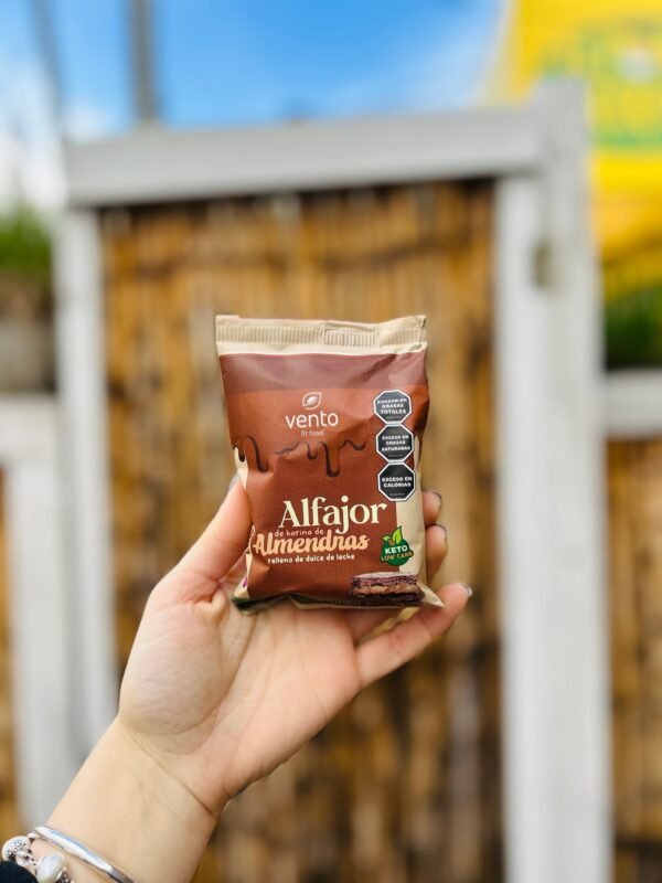 ALFAJOR VENTO LOW CARB DULCE DE LECHE