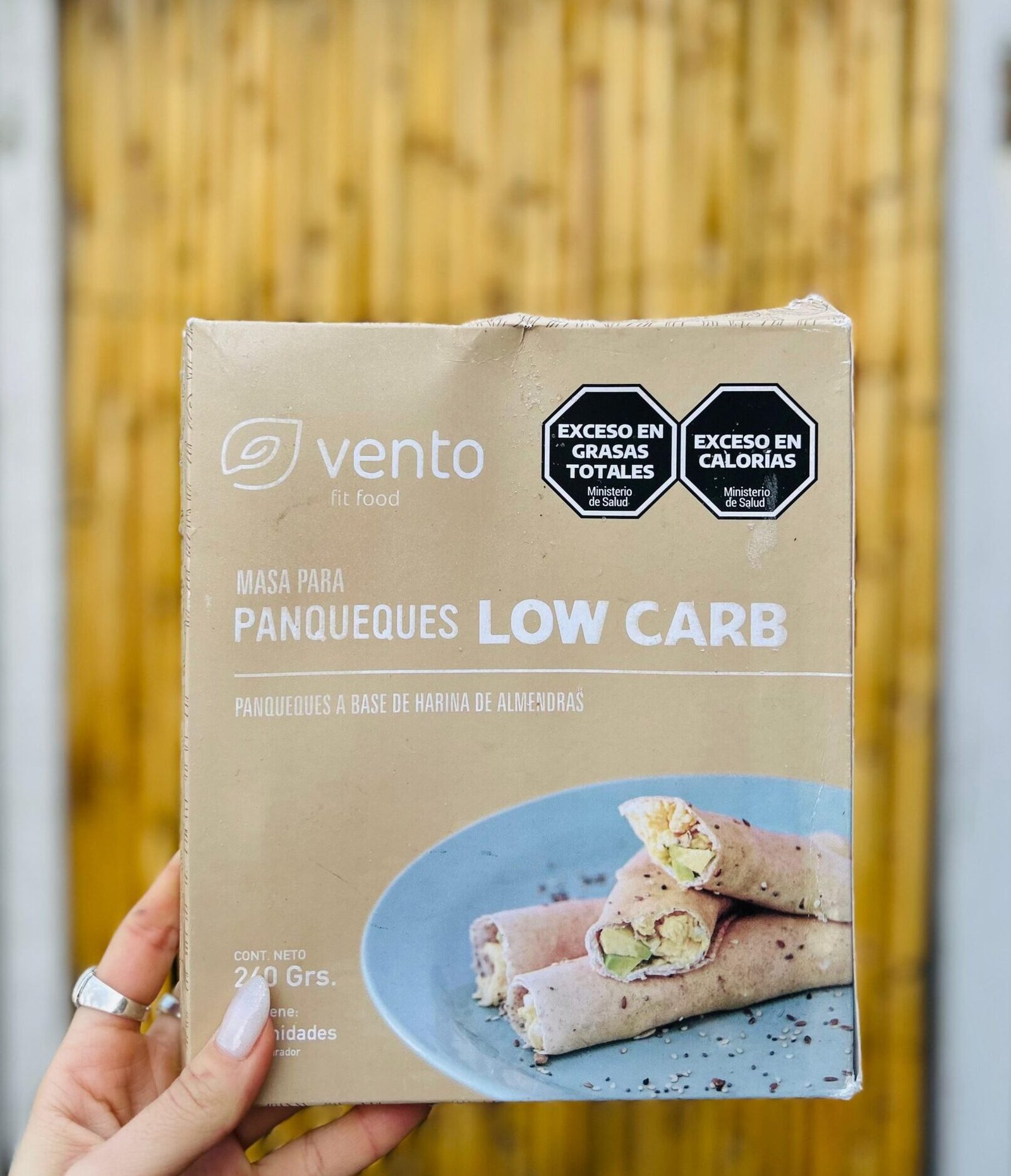 PANQUEQUE VENTO LOW CARB DULCE