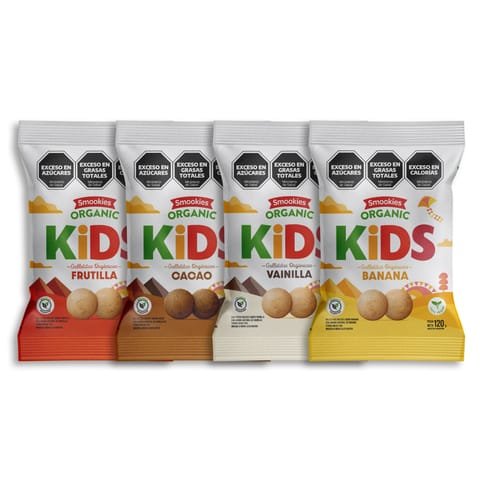 GALLETITAS ORGANICAS SMOOKIES KIDS 120 G