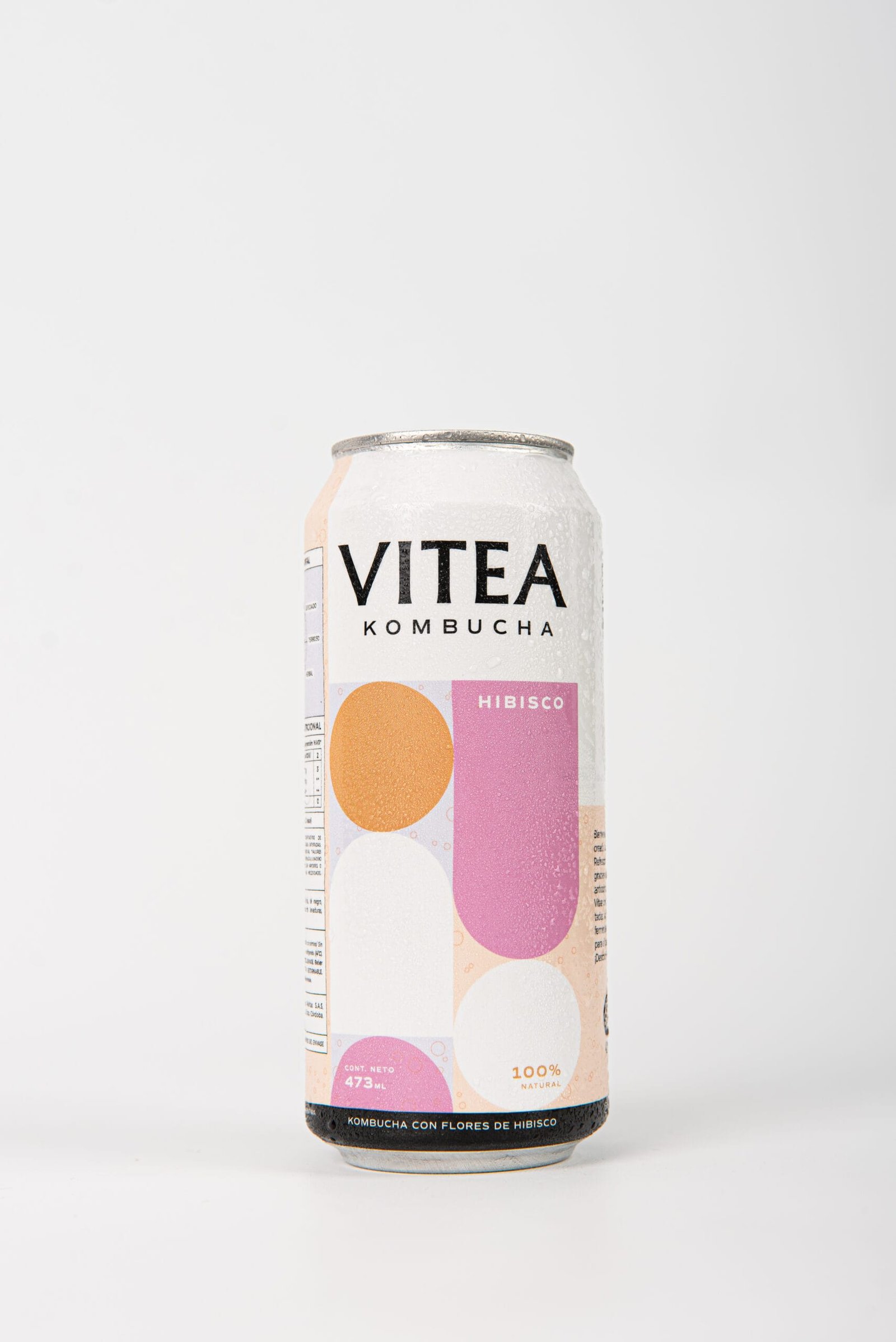KOMBUCHA VITEA HIBISCUS LATA X 473 CC