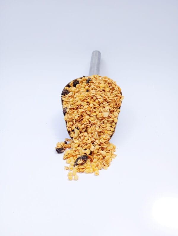 GRANOLA CON QUINOA PASAS COCO Y ALMENDRAS NUTRIFOOD