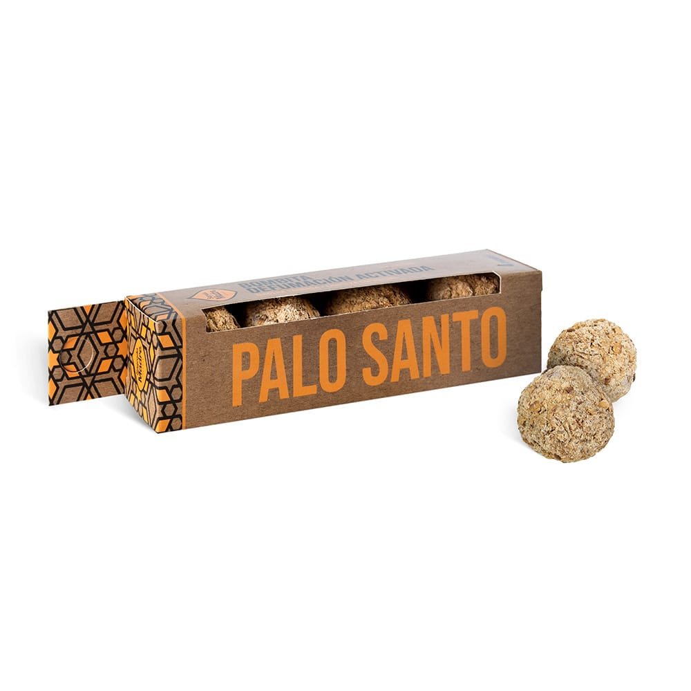 BOMBITA DE DEFUMACION EN CAJA SAGRADA MADRE X 4 PALO SANTO