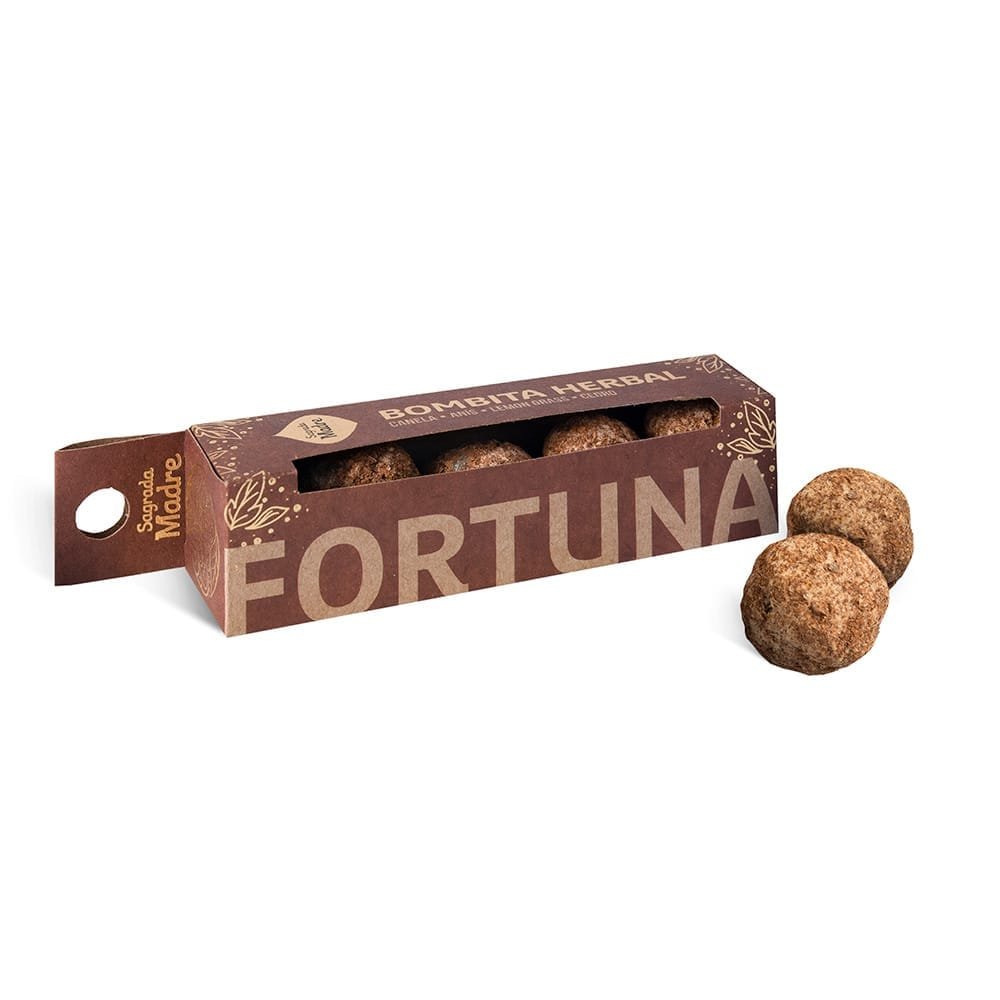 BOMBITA HERBAL EN CAJA X 4 SAGRADA MADRE FORTUNA